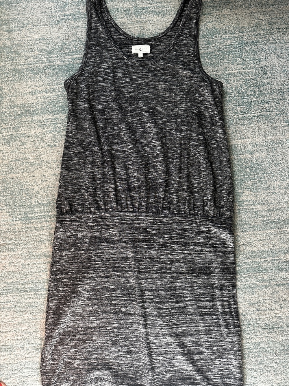 Lou & Grey Charcoal Heather Tank Mini Dress